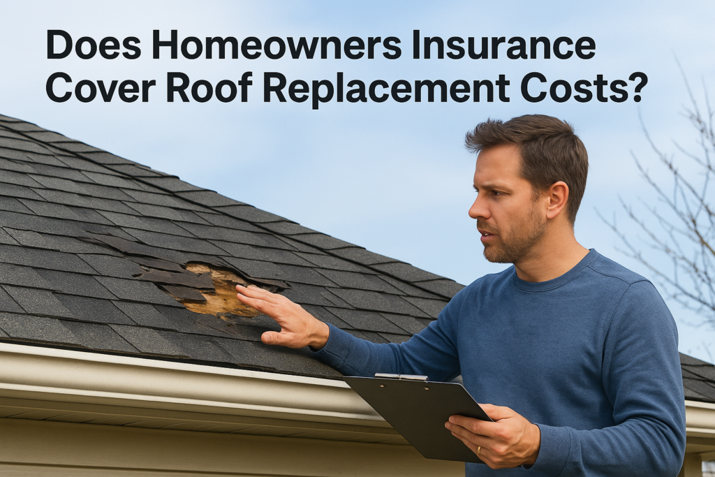 Does Homeowners Insurance Cover Roof Replacement Costs?