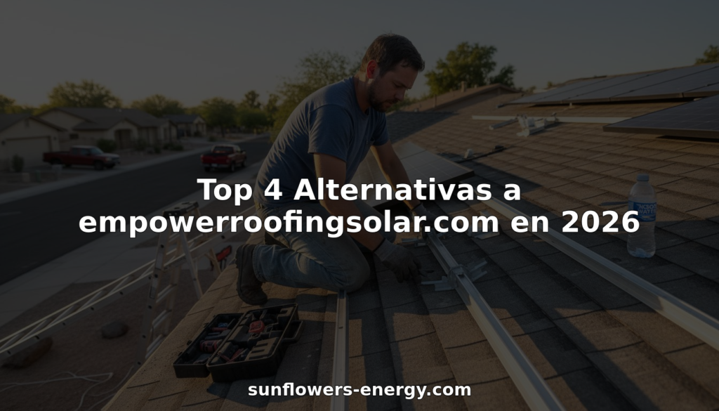 Un técnico trabaja en la instalación de paneles solares en el tejado de una vivienda.