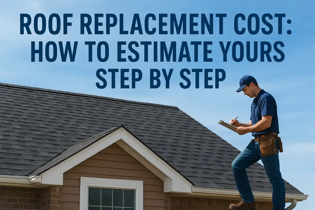 Roof Replacement Cost: How To Estimate Yours Step By Step