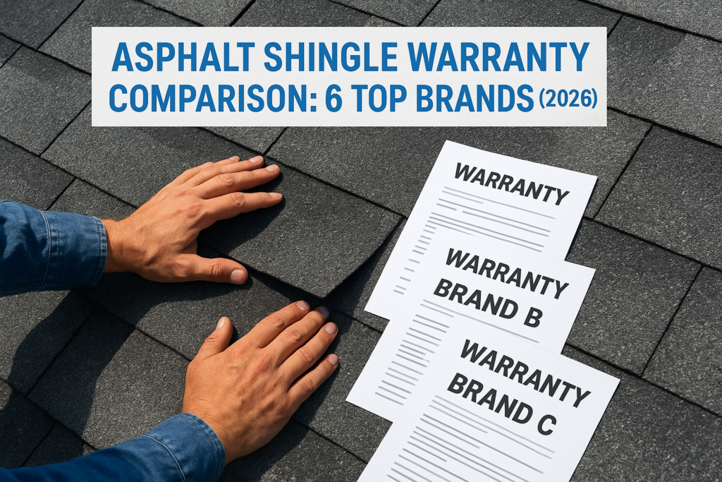 Asphalt Shingle Warranty Comparison: 6 Top Brands (2026)