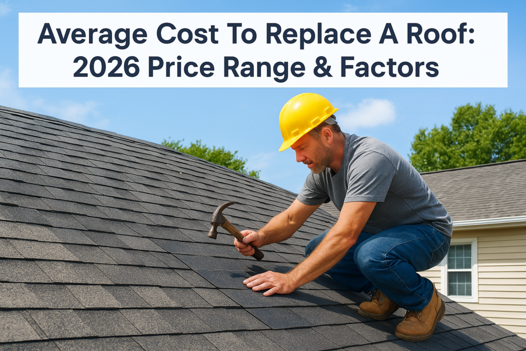 Average Cost To Replace A Roof: 2026 Price Range & Factors