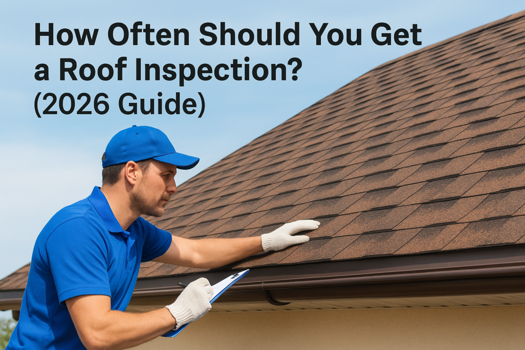 How Often Should You Get a Roof Inspection? (2026 Guide)