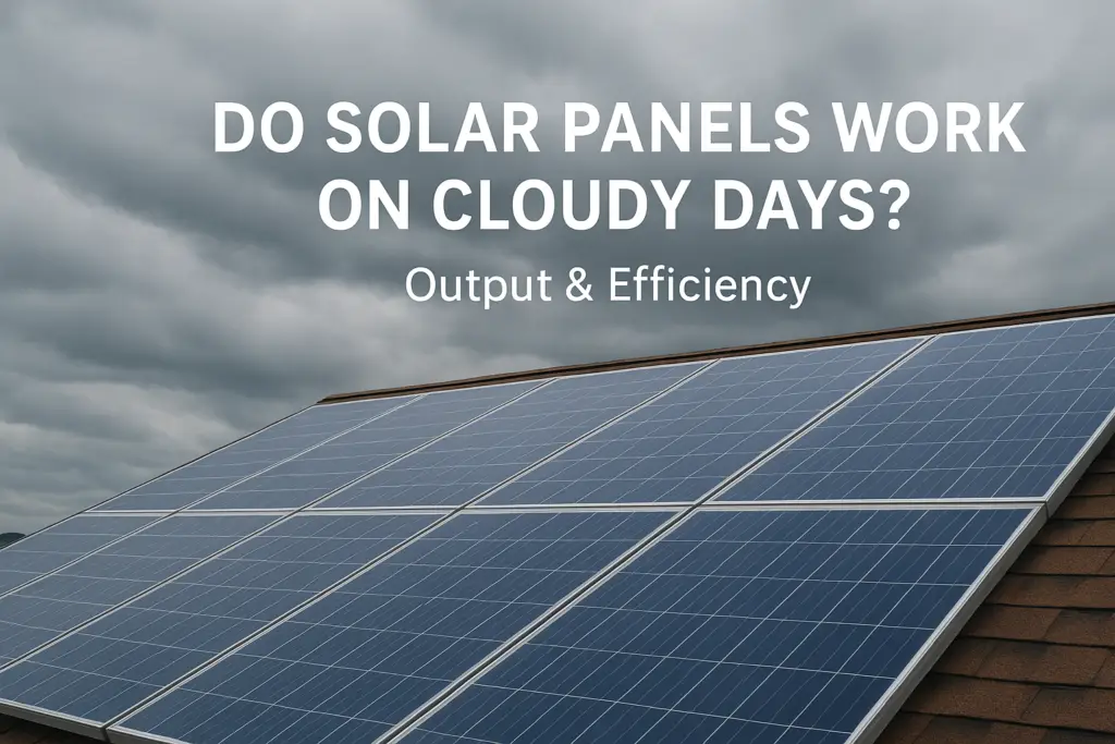 Do Solar Panels Work On Cloudy Days? Output & Efficiency