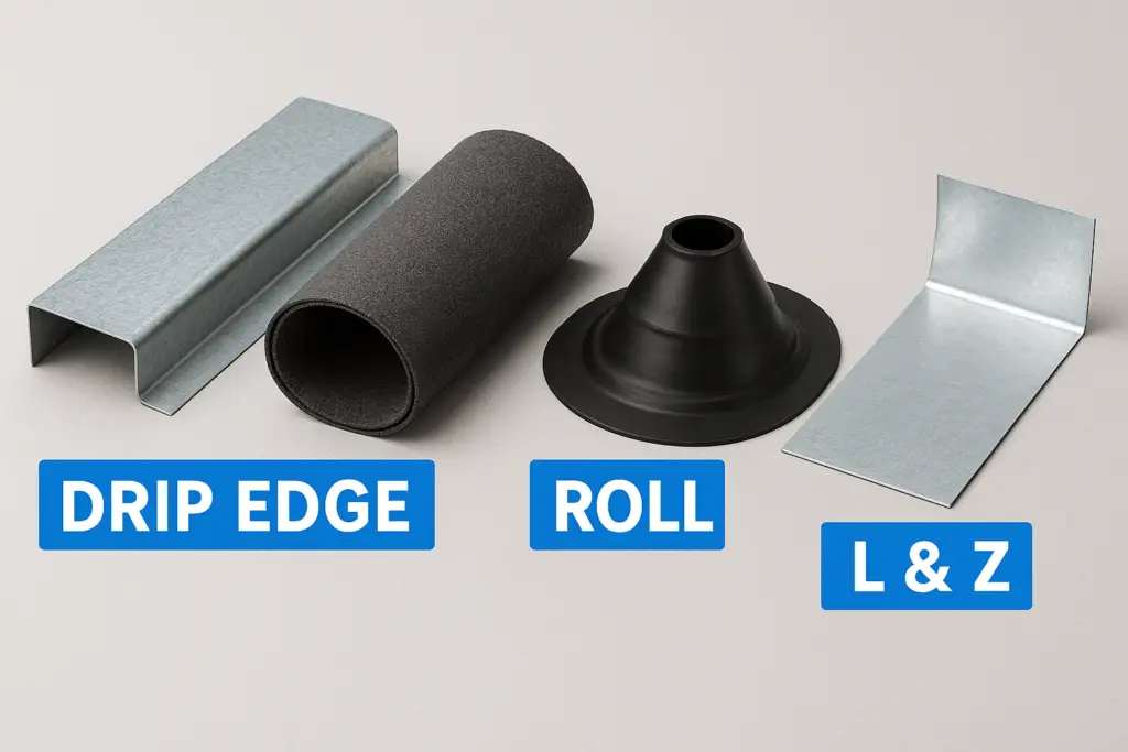 6 Home Depot Roof Flashing Types: Drip Edge, Roll, Pipe & L