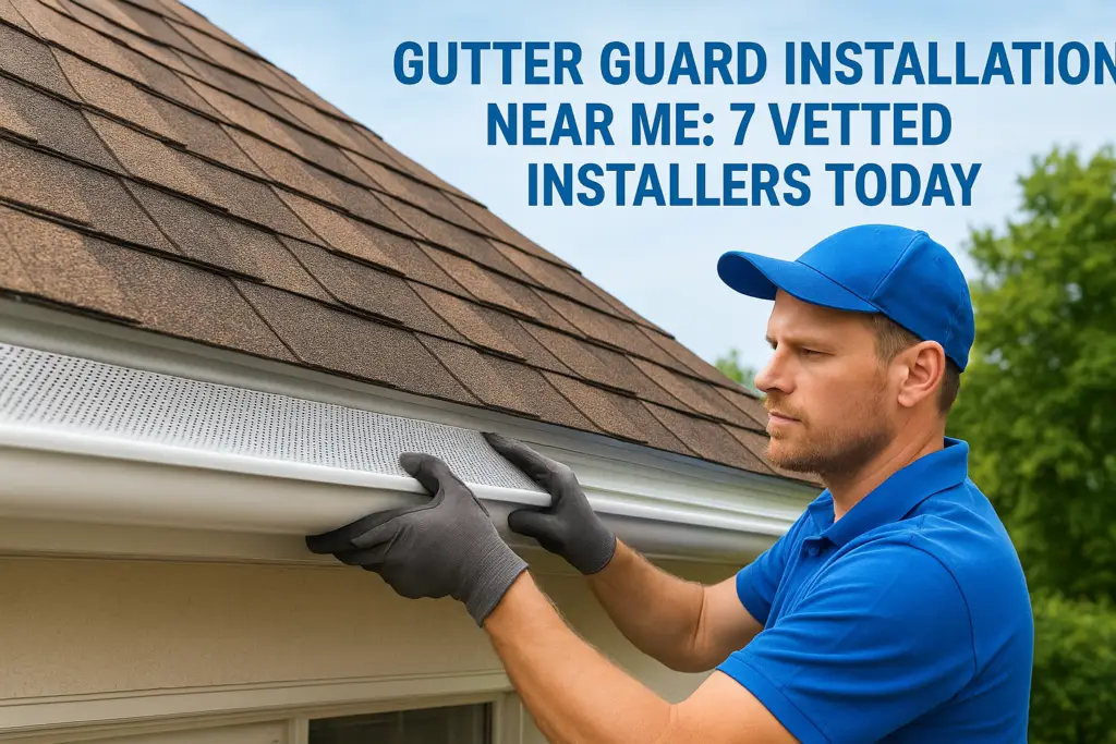 Gutter Guard Installation Near Me: 7 Vetted Installers Today