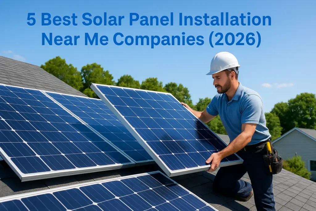5 Best Solar Panel Installation Near Me Companies (2026)