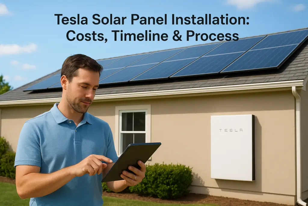 Tesla Solar Panel Installation: Costs, Timeline & Process
