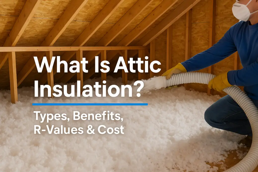 What Is Attic Insulation? Types, Benefits, R-Values & Cost
